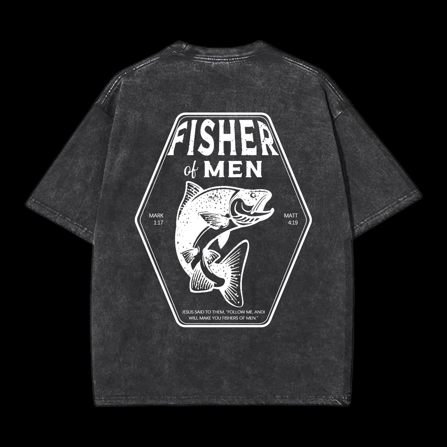 Fisher Of Men Washed T-Shirt