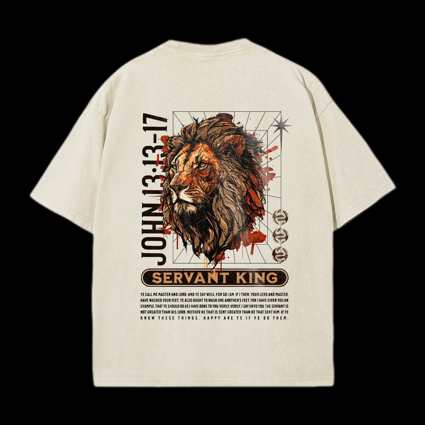 Sarvant King Washed T-Shirt