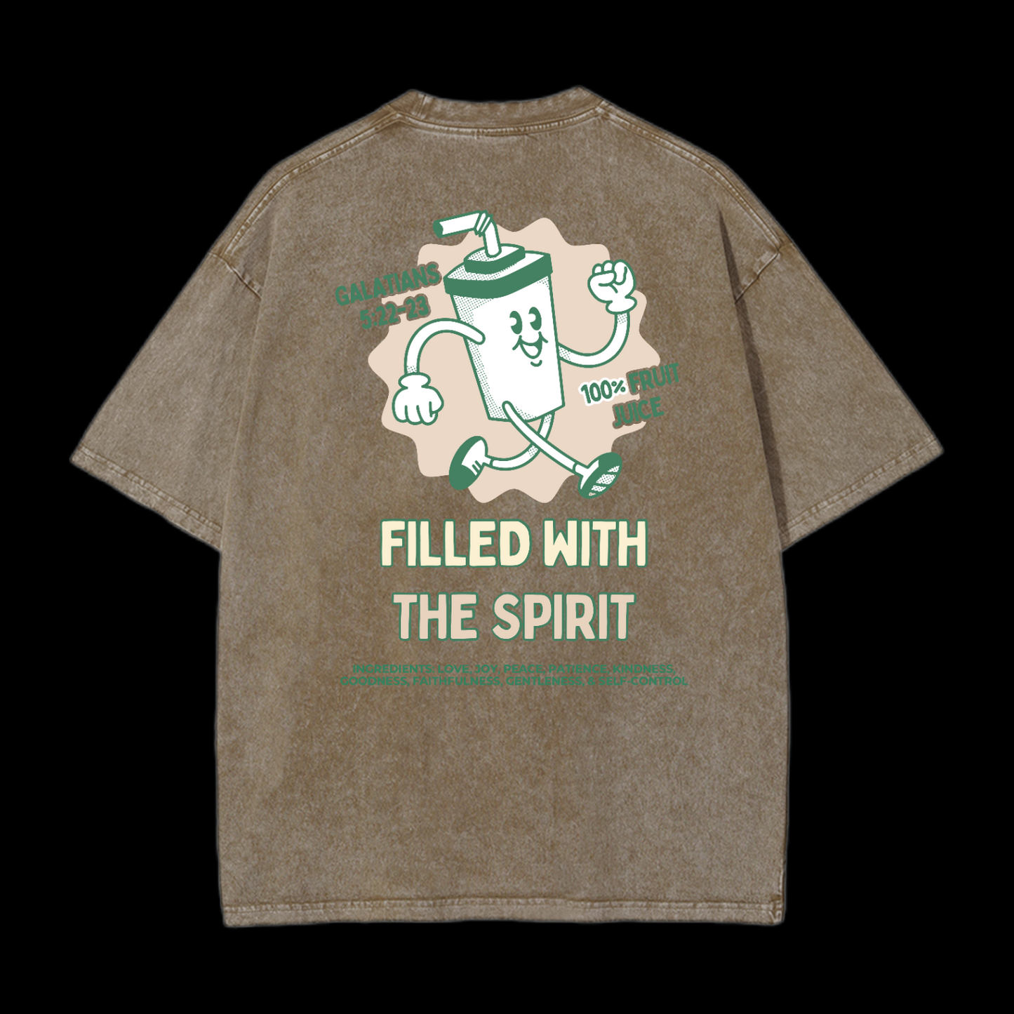 Filled With The Spirit Washed T-Shirt