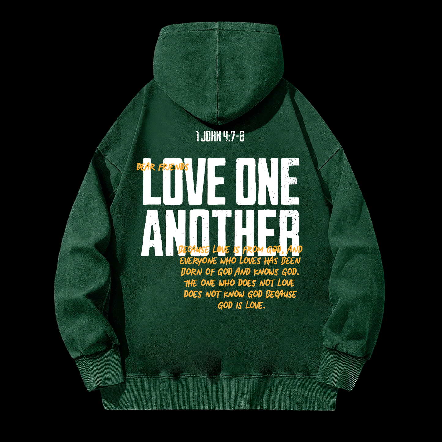 Love One Another Washed Hoodie