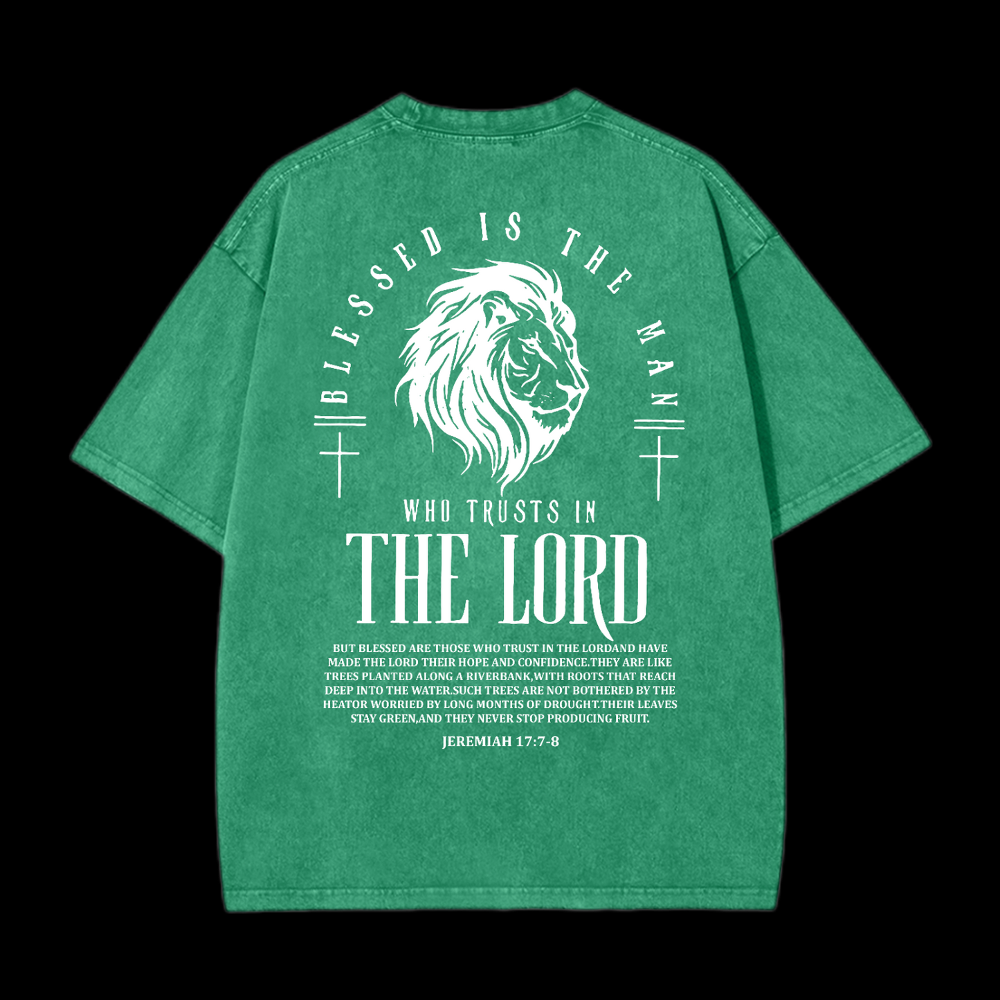 Blessed Is The Man Washed T-Shirt
