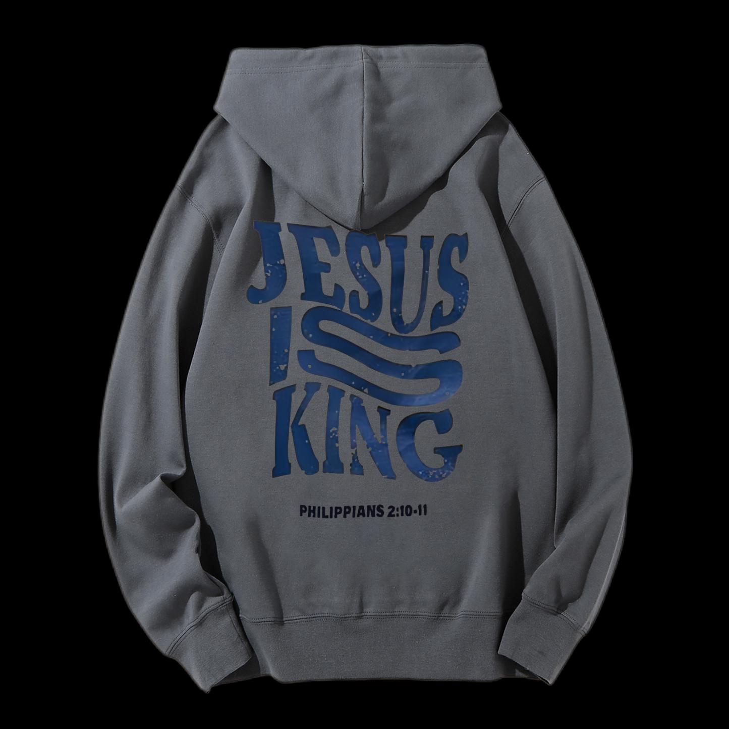 Jesus Is King Drawstring Hoodie