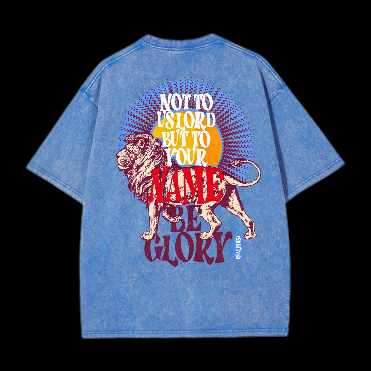 Name Be The Glory Washed T-Shirt