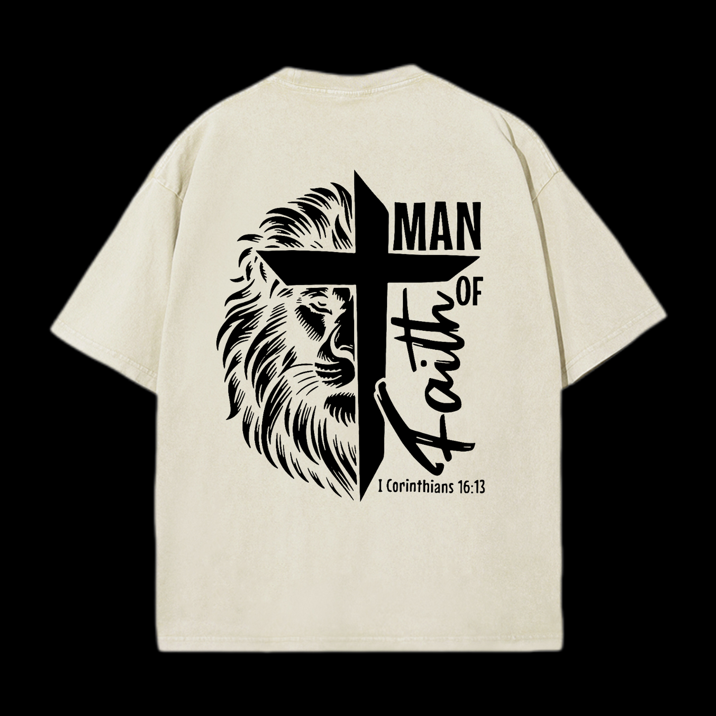 Faith Of Man Washed T-Shirt