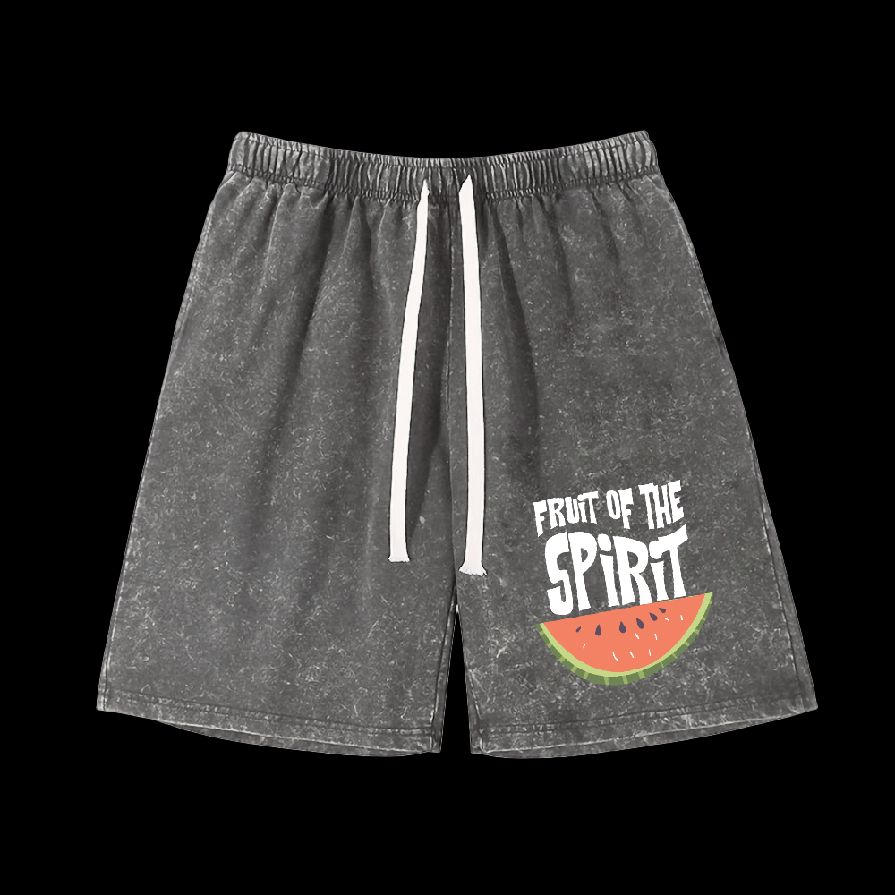 Fruit Of The Spirit Washed Shorts