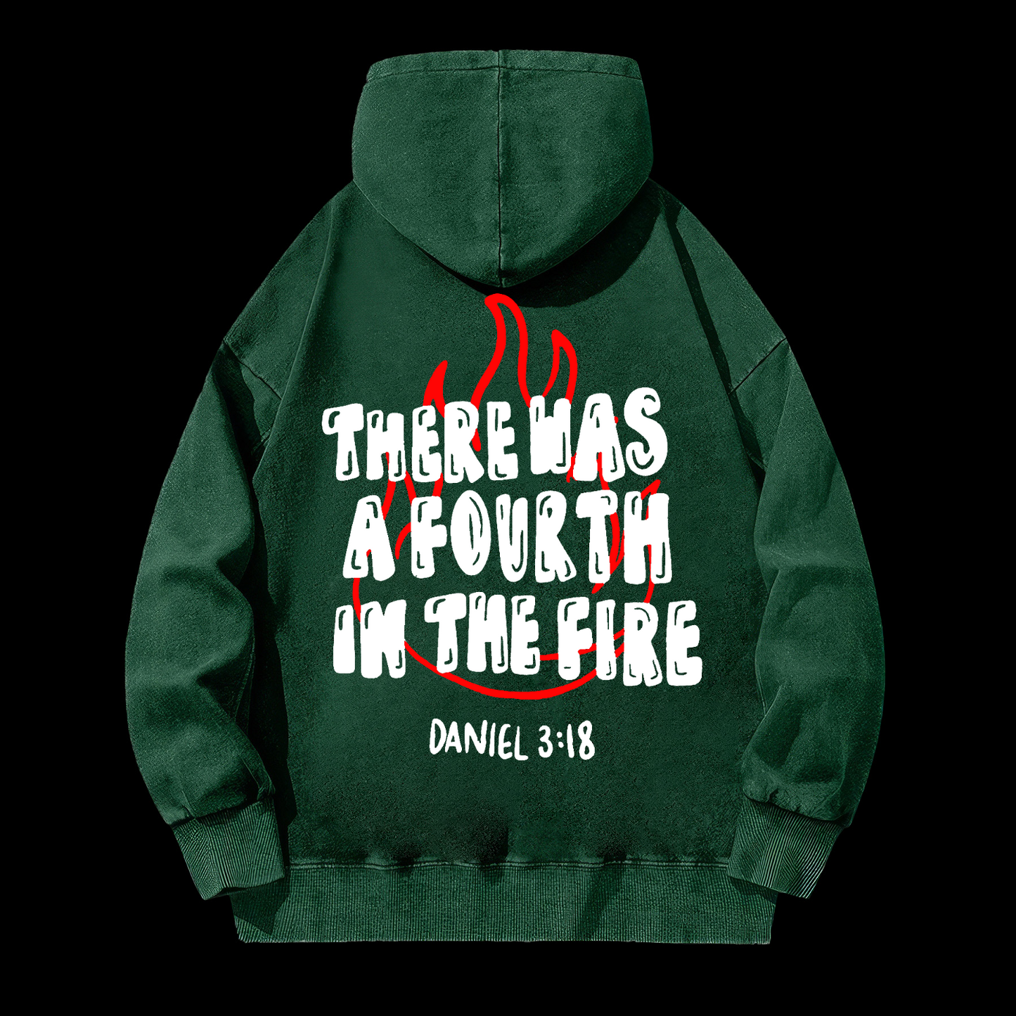 There Was A Fourth In The Fire Washed Hoodie