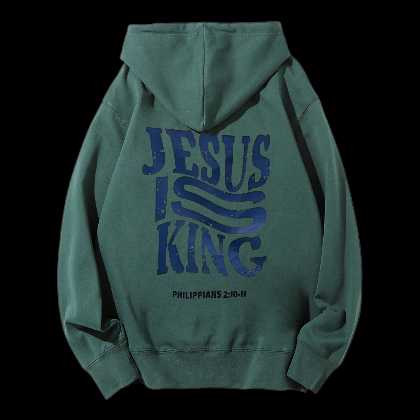 Jesus Is King Drawstring Hoodie