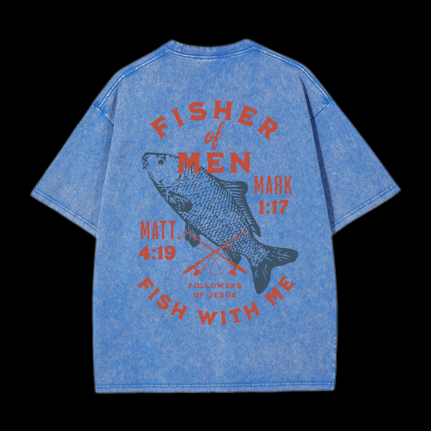 Fisher Of Men Washed T-Shirt