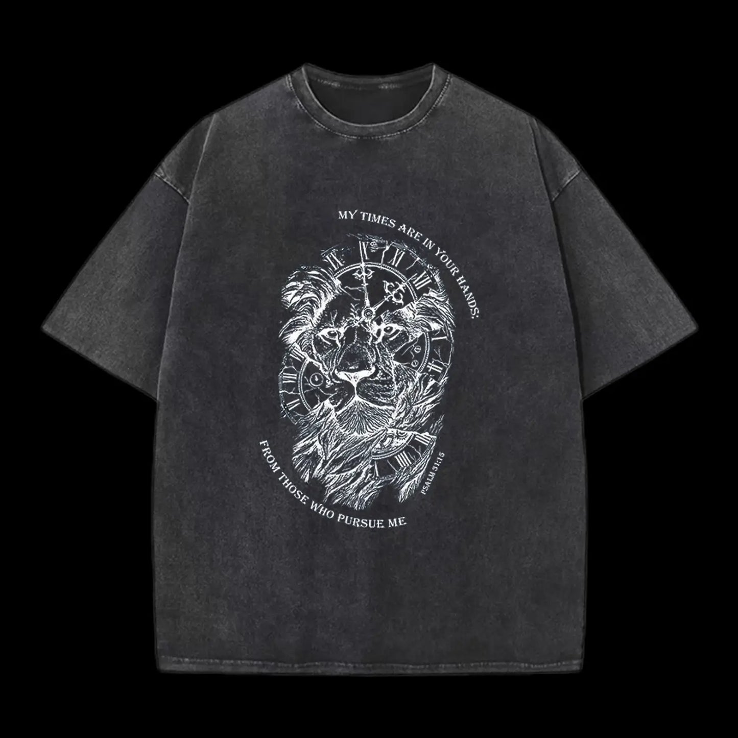 My Times Are In Your Hands Christian Washed T-Shirt