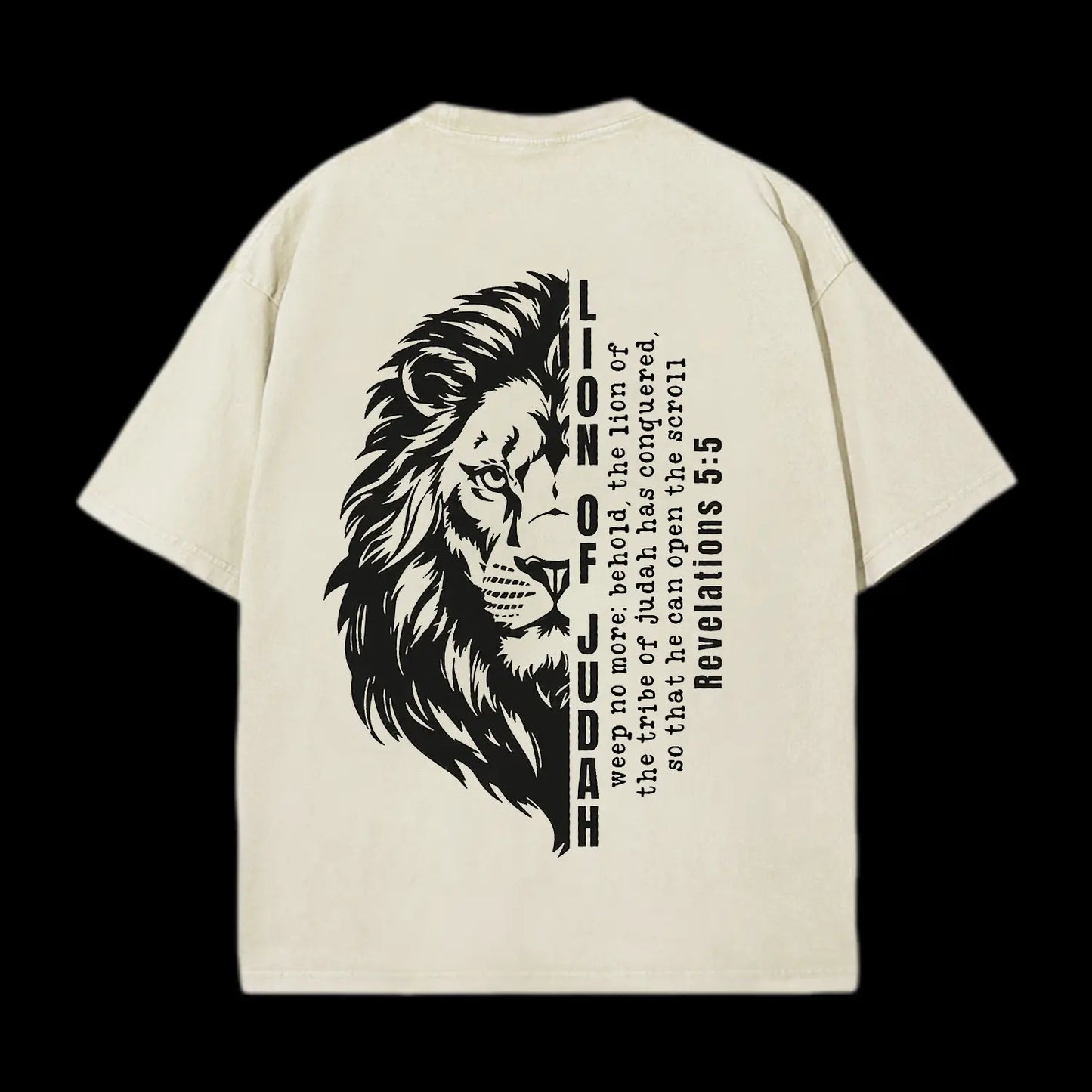 Lion Of Judah Washed T-Shirt