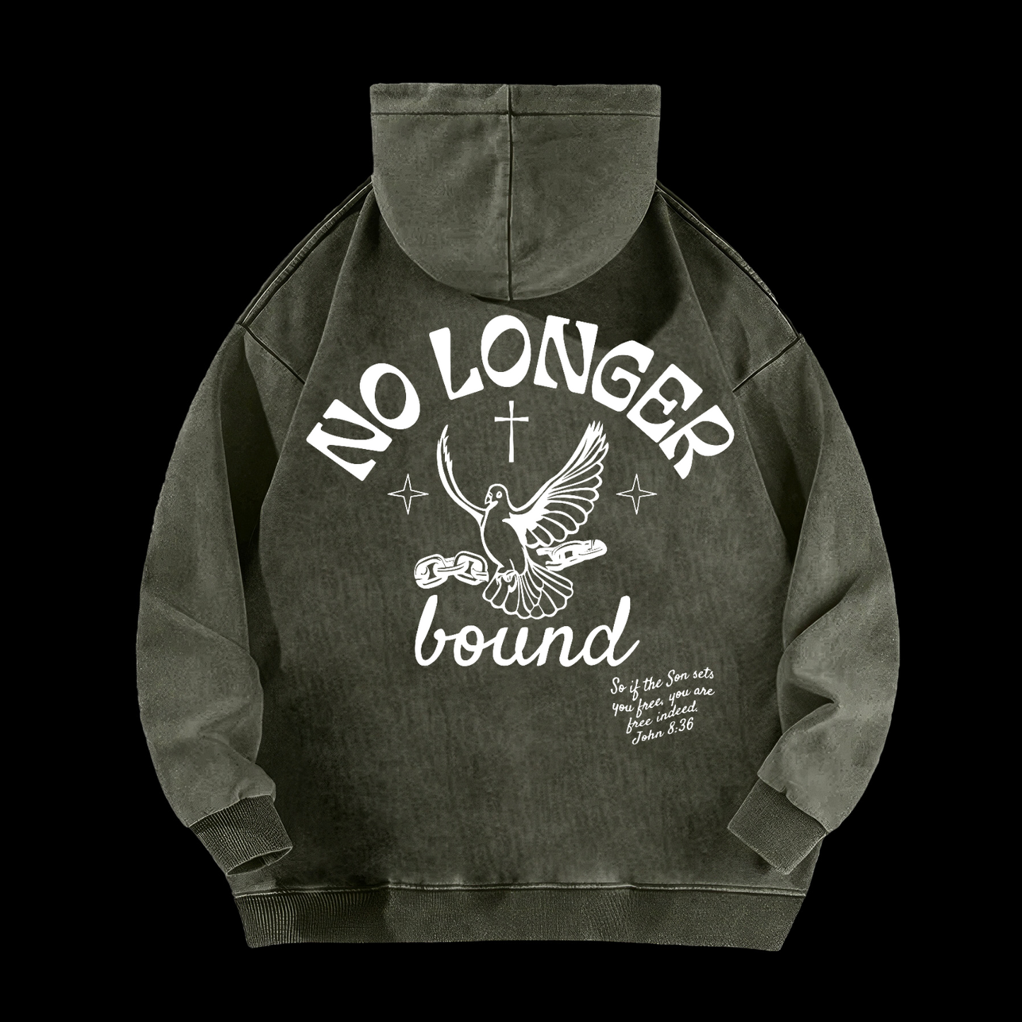 No Longer Found Washed Hoodie