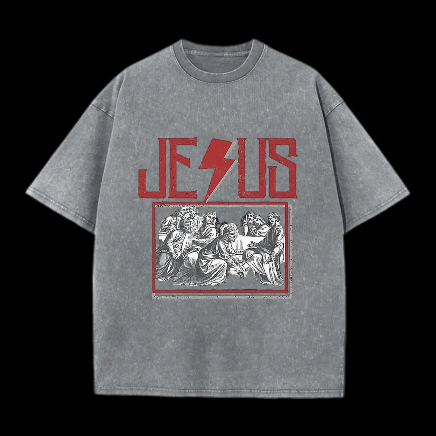 Jesus Christian Washed T-Shirt