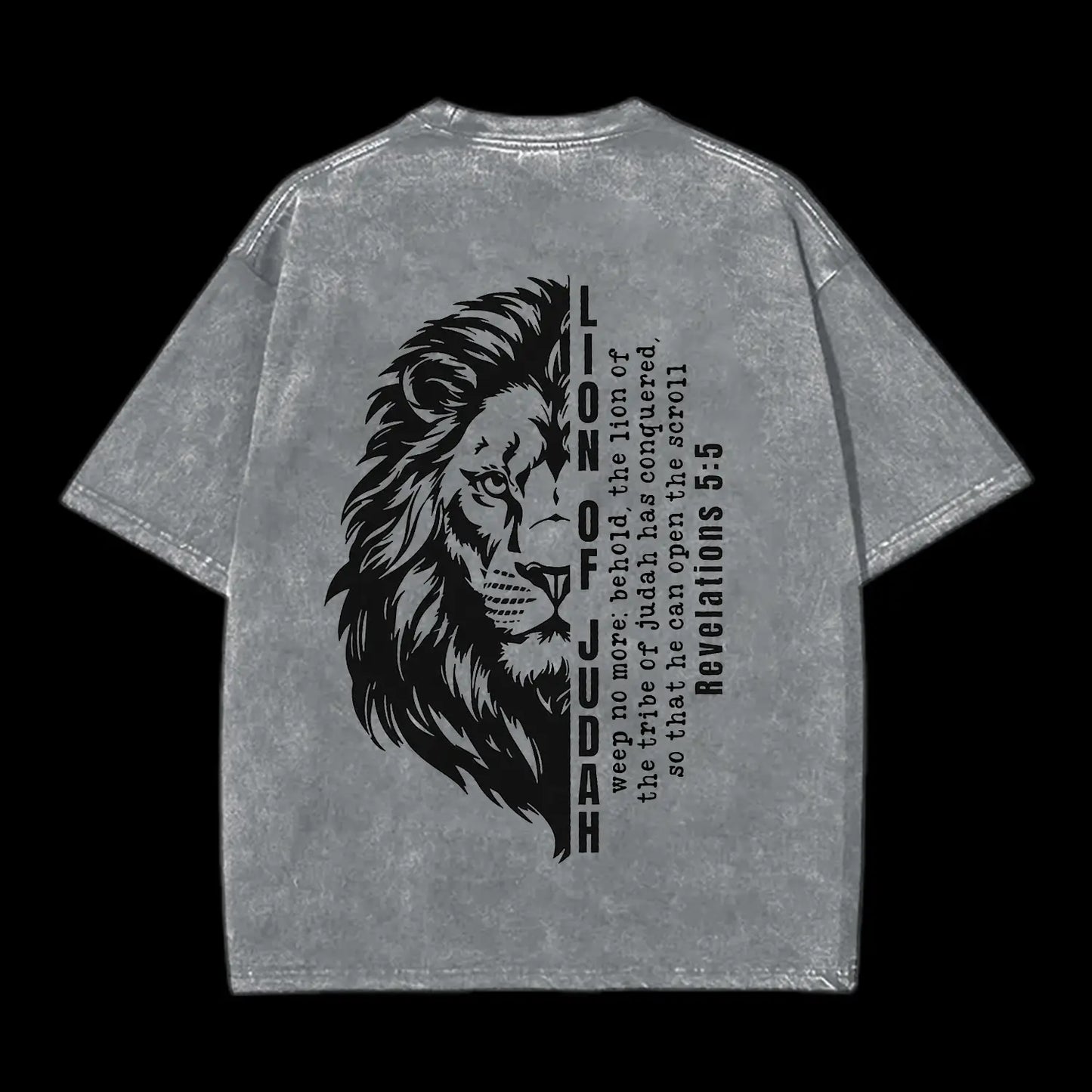 Lion Of Judah Washed T-Shirt