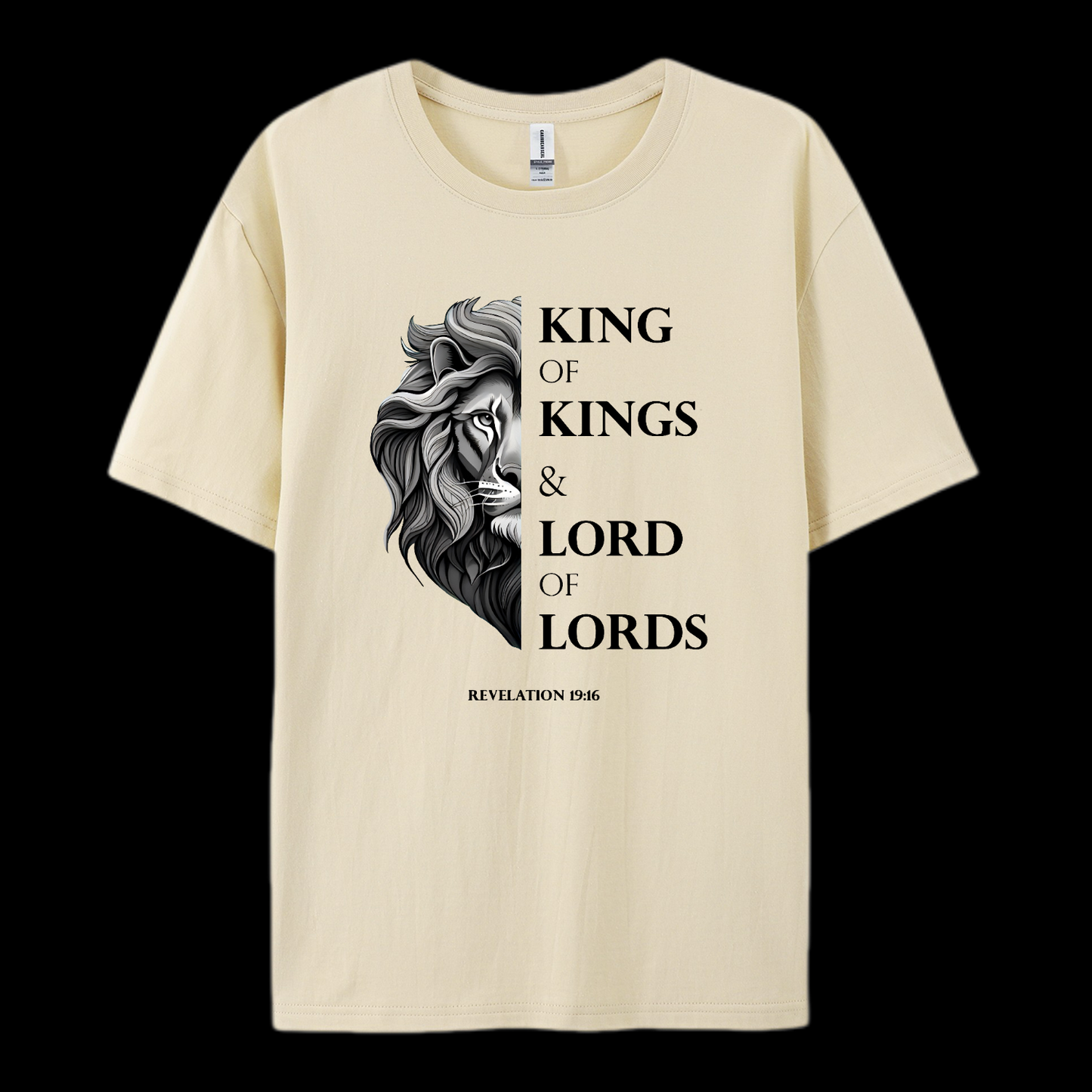 King Of Kings And Lord Of Lords Cotton T-Shirt