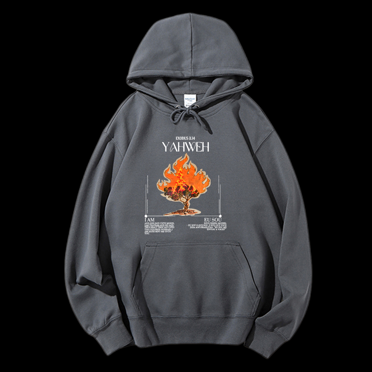 Yahweh Drawstring Hoodie