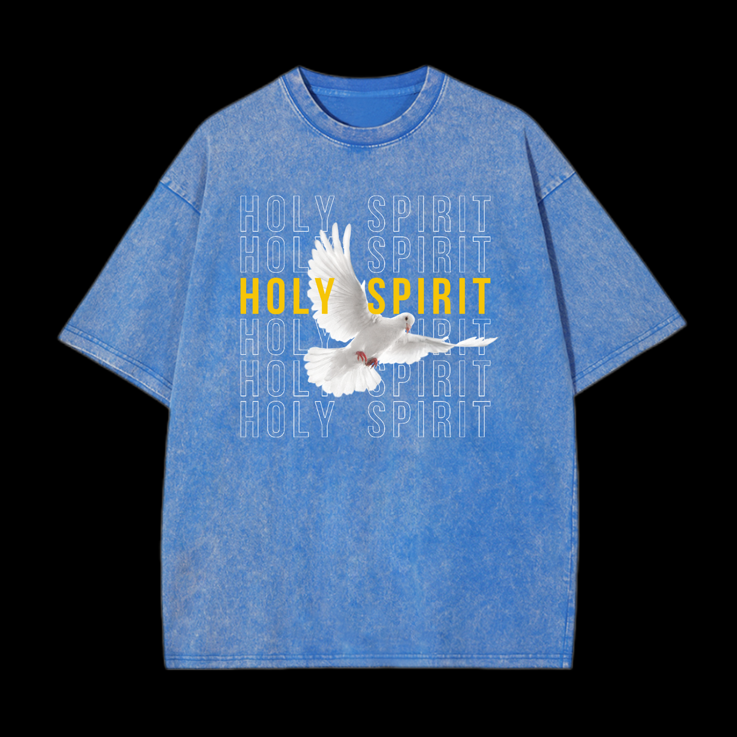 Holy Spirit Dove Washed T-Shirt