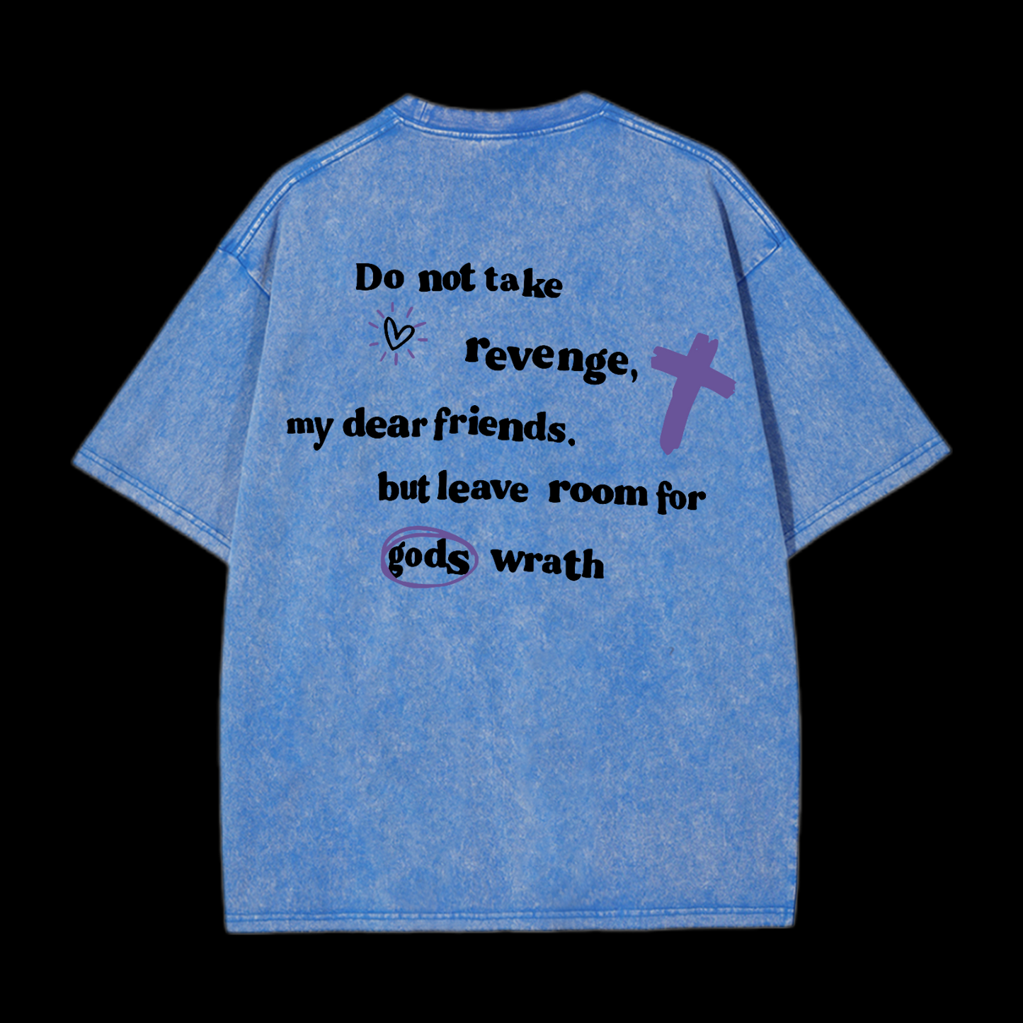 Romans 12:19 Washed T-Shirt