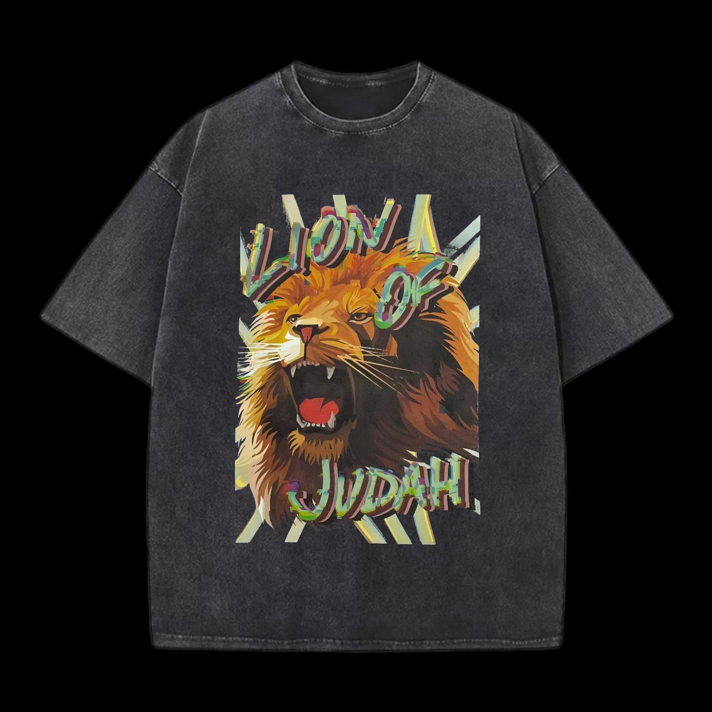 Lion Of Judah Washed T-Shirt