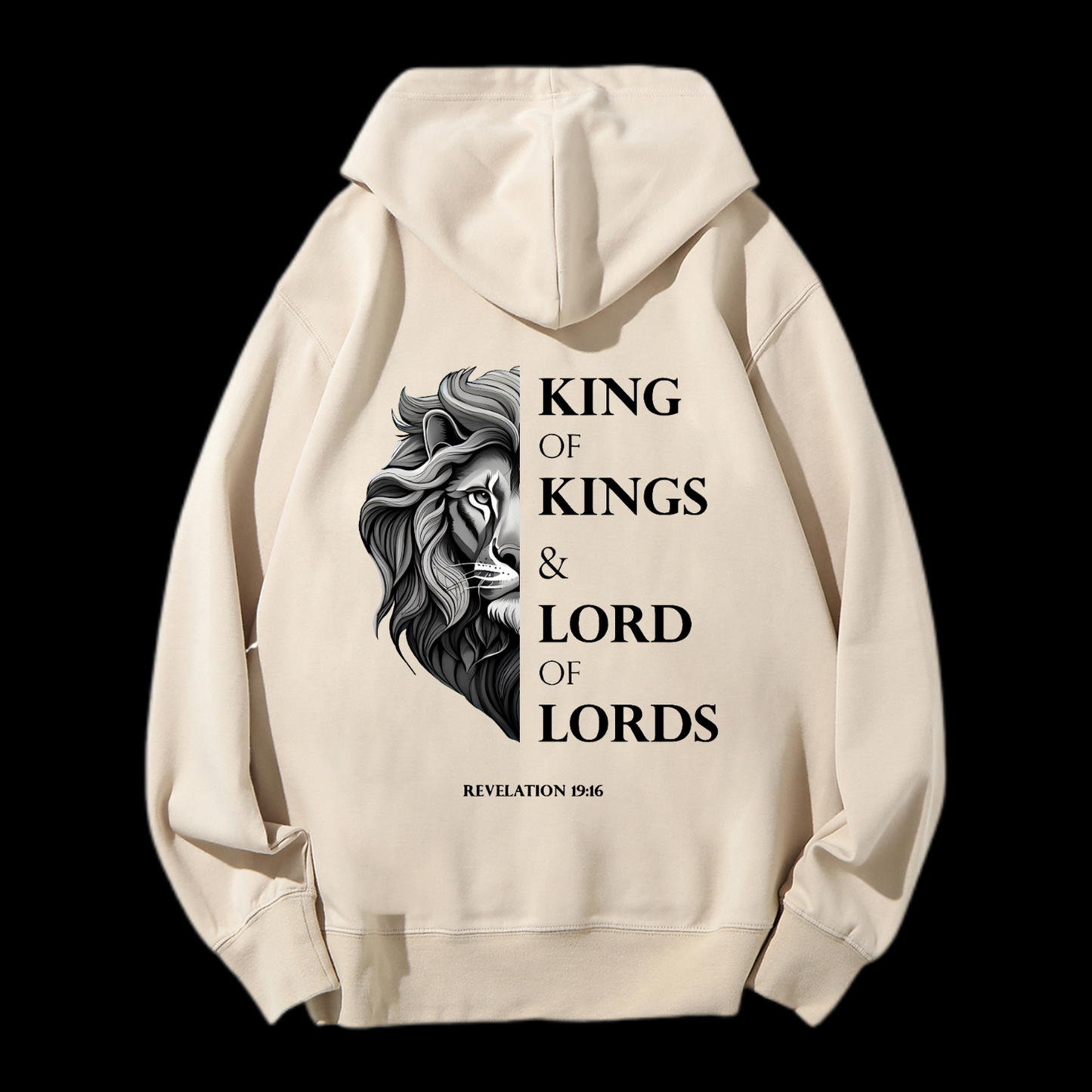 King Of Kings And Lord Of Lords Drawstring Hoodie