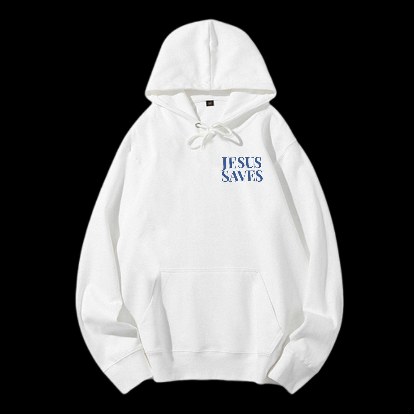 Jesus Saves Drawstring Hoodie