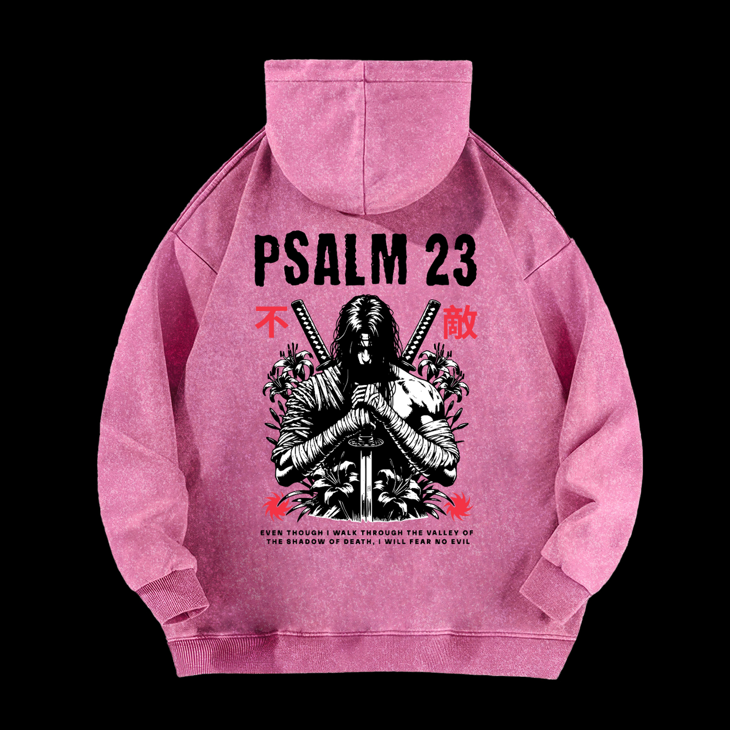 Fear No Evil Washed Hoodie