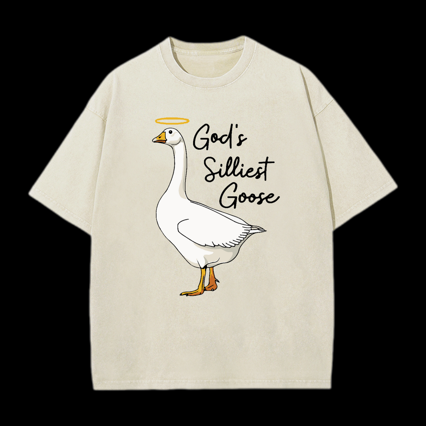 God's Silliest Goose Washed T-Shirt