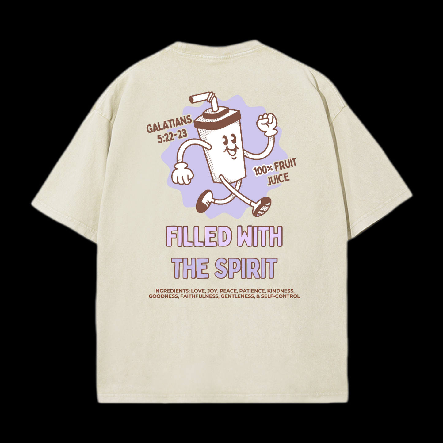 Filled With The Spirit Washed T-Shirt