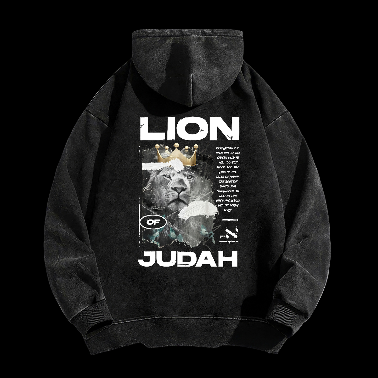 Lion Of Judan Washed Hoodie