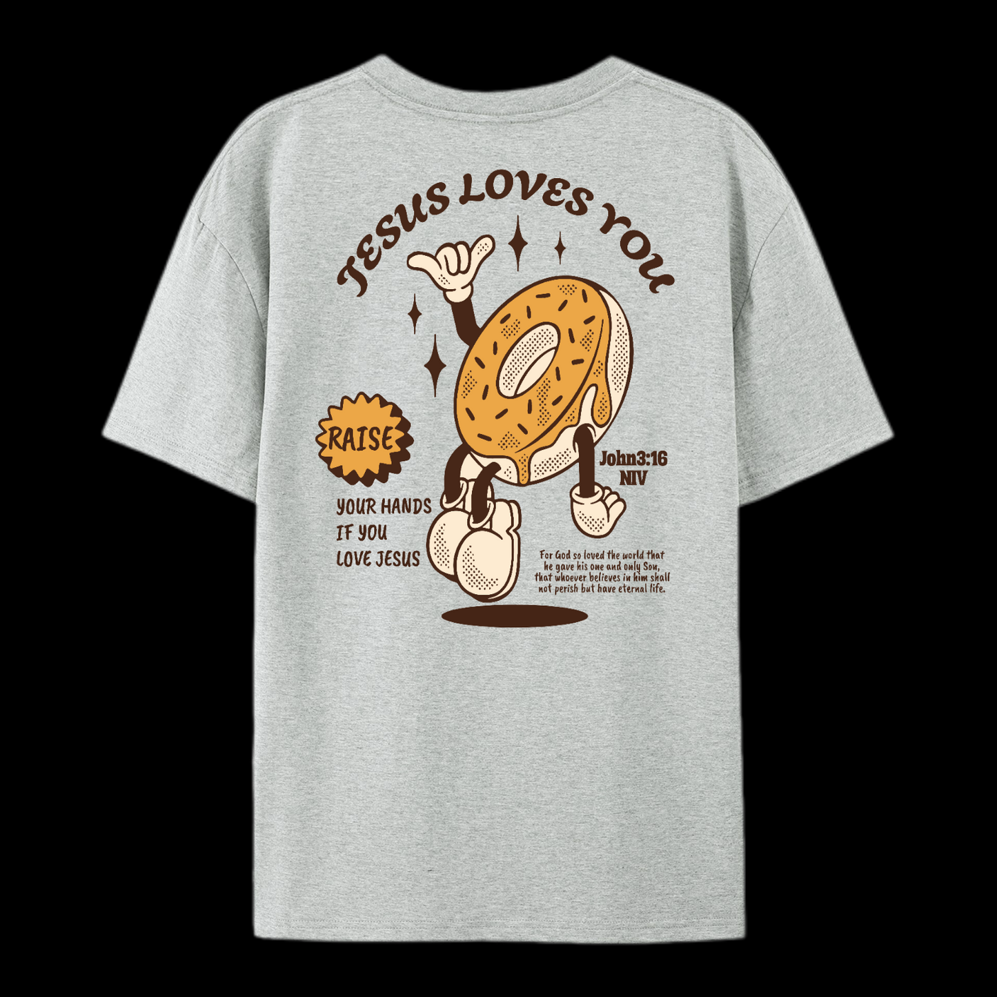 Jesus Loves You Cotton T-Shirt