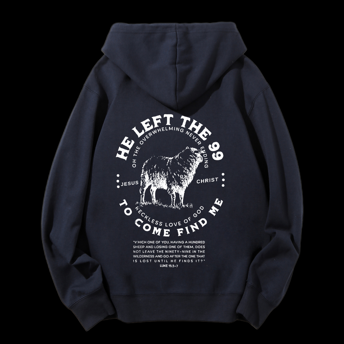 He Left The 99 Drawstring Hoodie