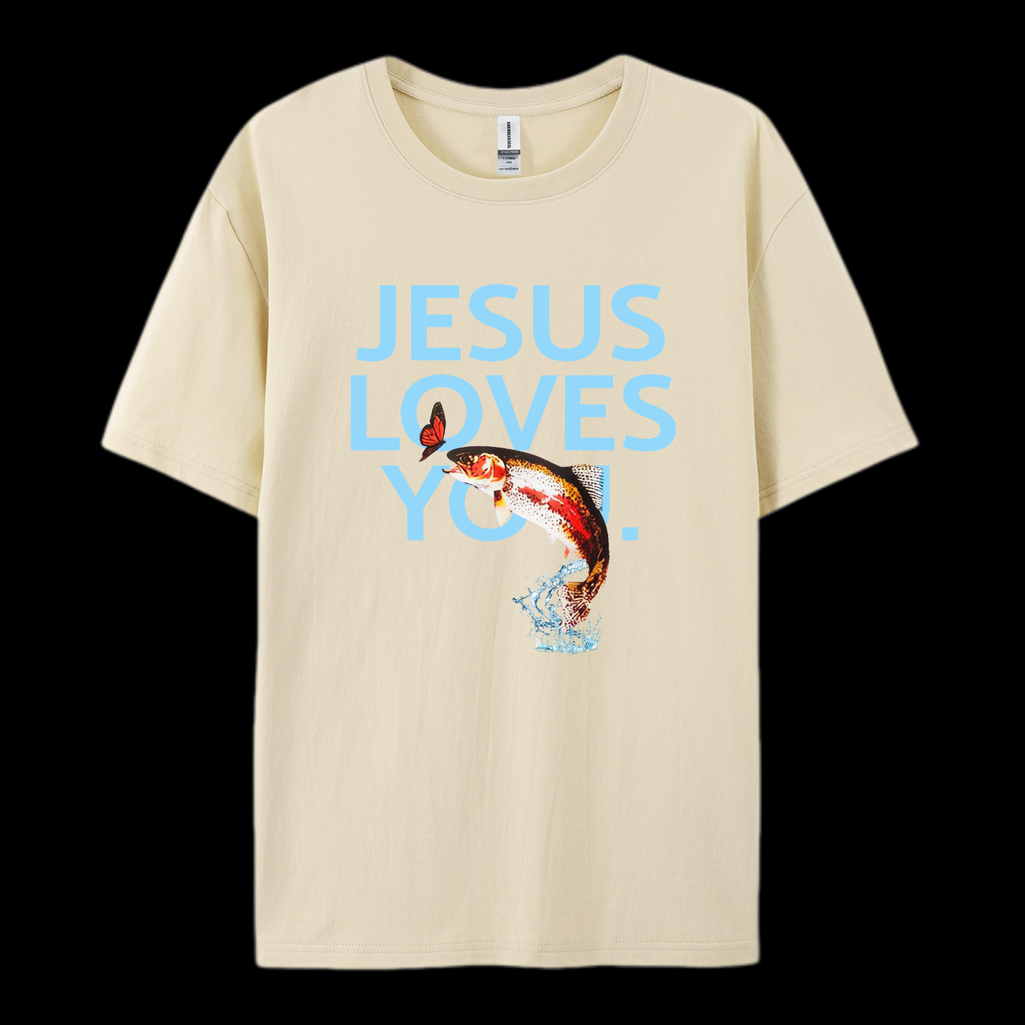 Jesus Loves You Cotton T-Shirt