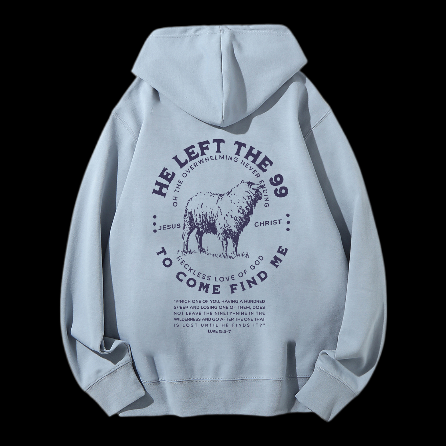He Left The 99 Drawstring Hoodie