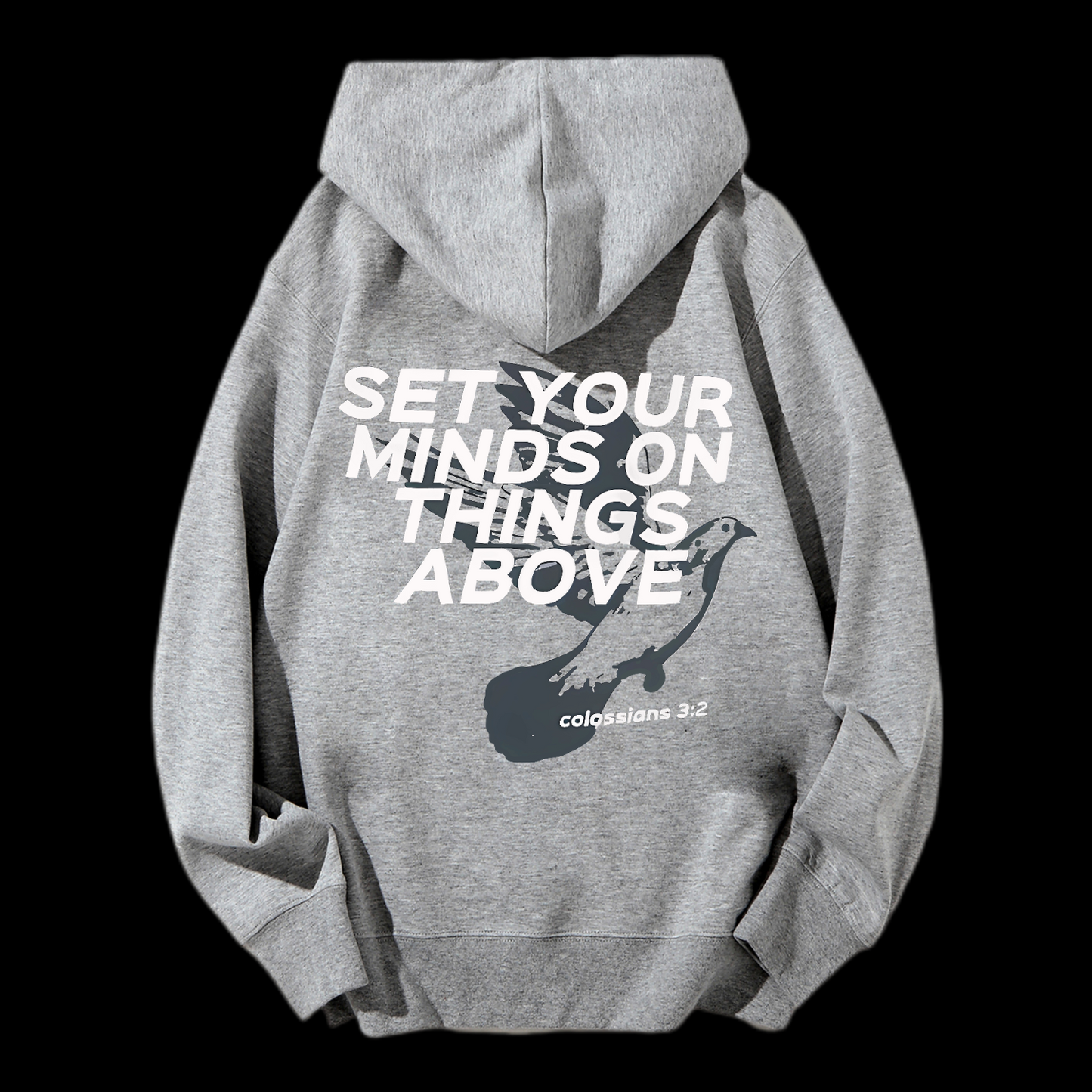 Set Your Minds On Things Above Drawstring Hoodie
