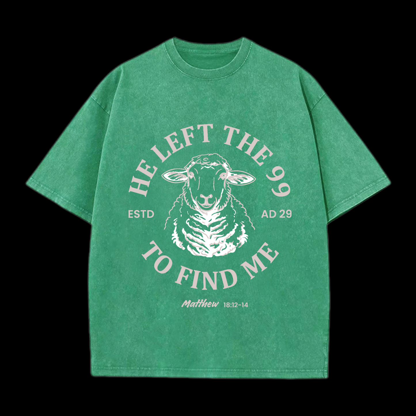 He Left The 99 Washed T-Shirt