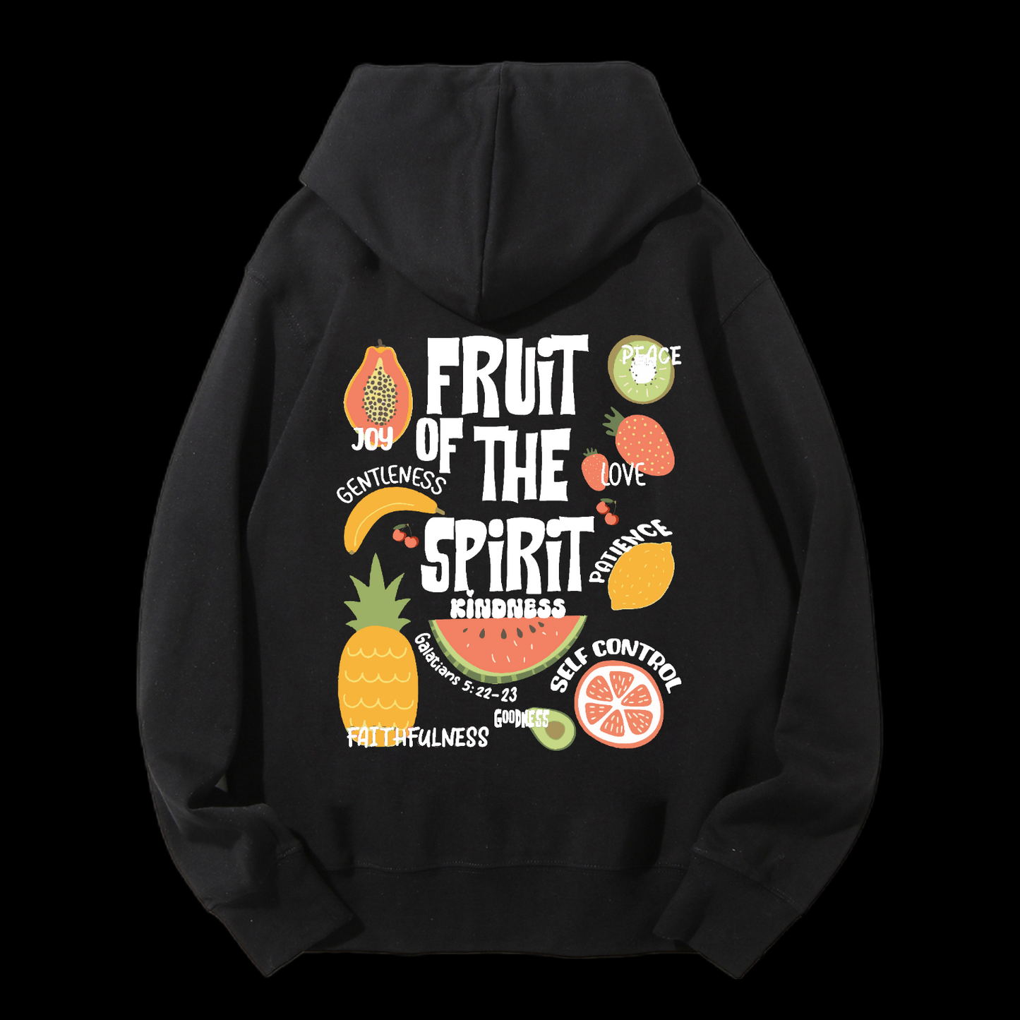 Fruit Of The Spirit Drawstring Hoodie