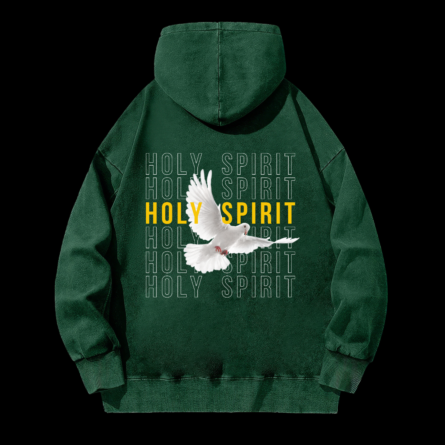 Holy Spirit Dove Washed Hoodie