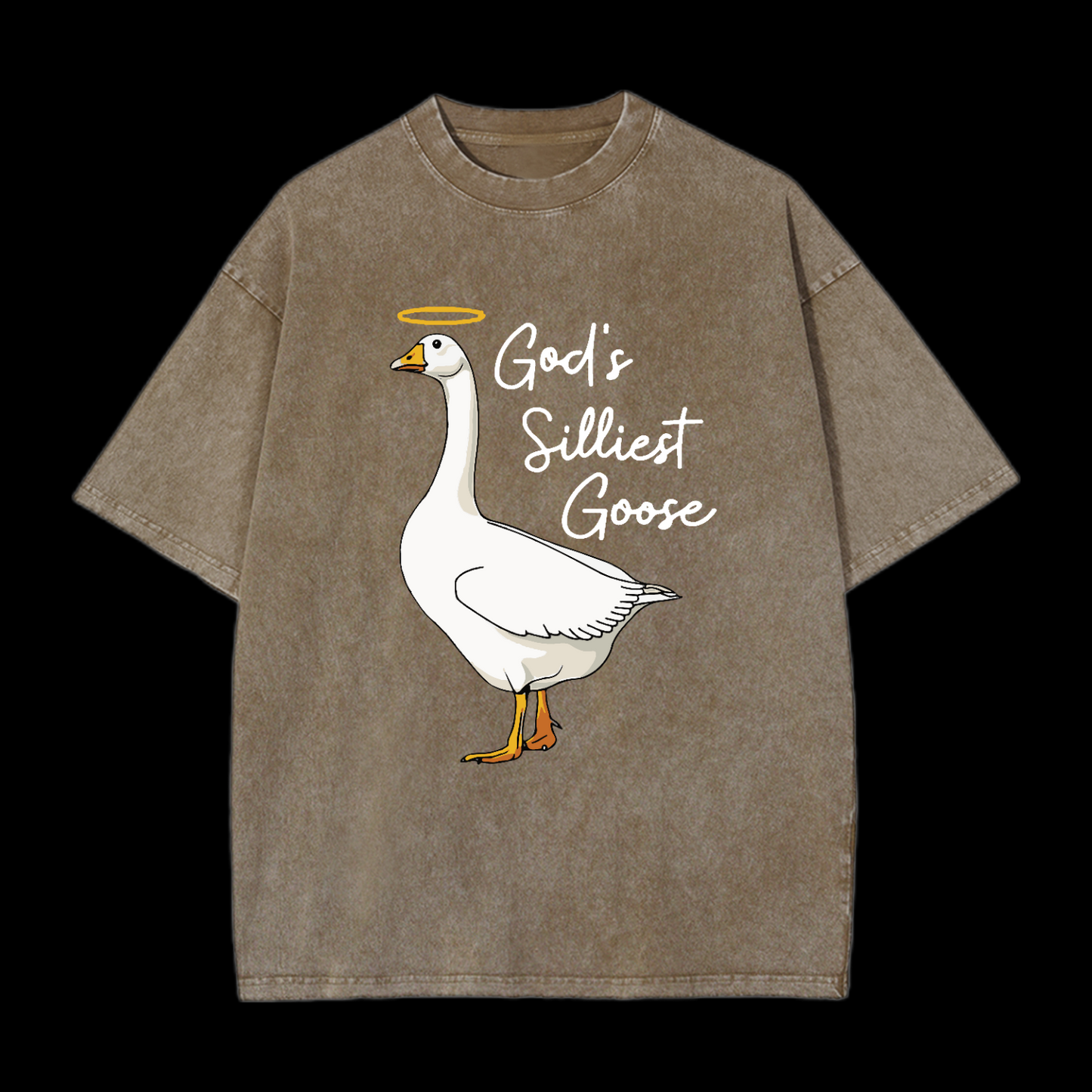 God's Silliest Goose Washed T-Shirt