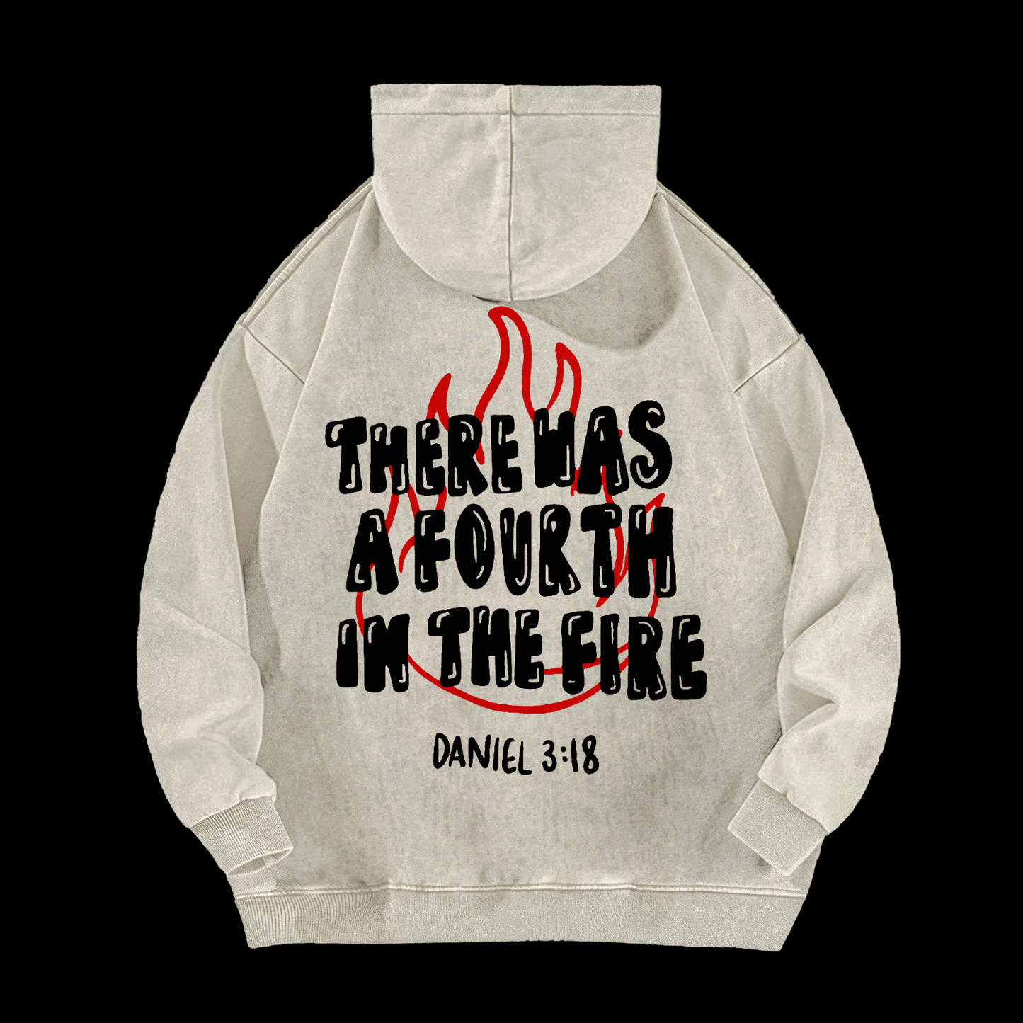 There Was A Fourth In The Fire Washed Hoodie