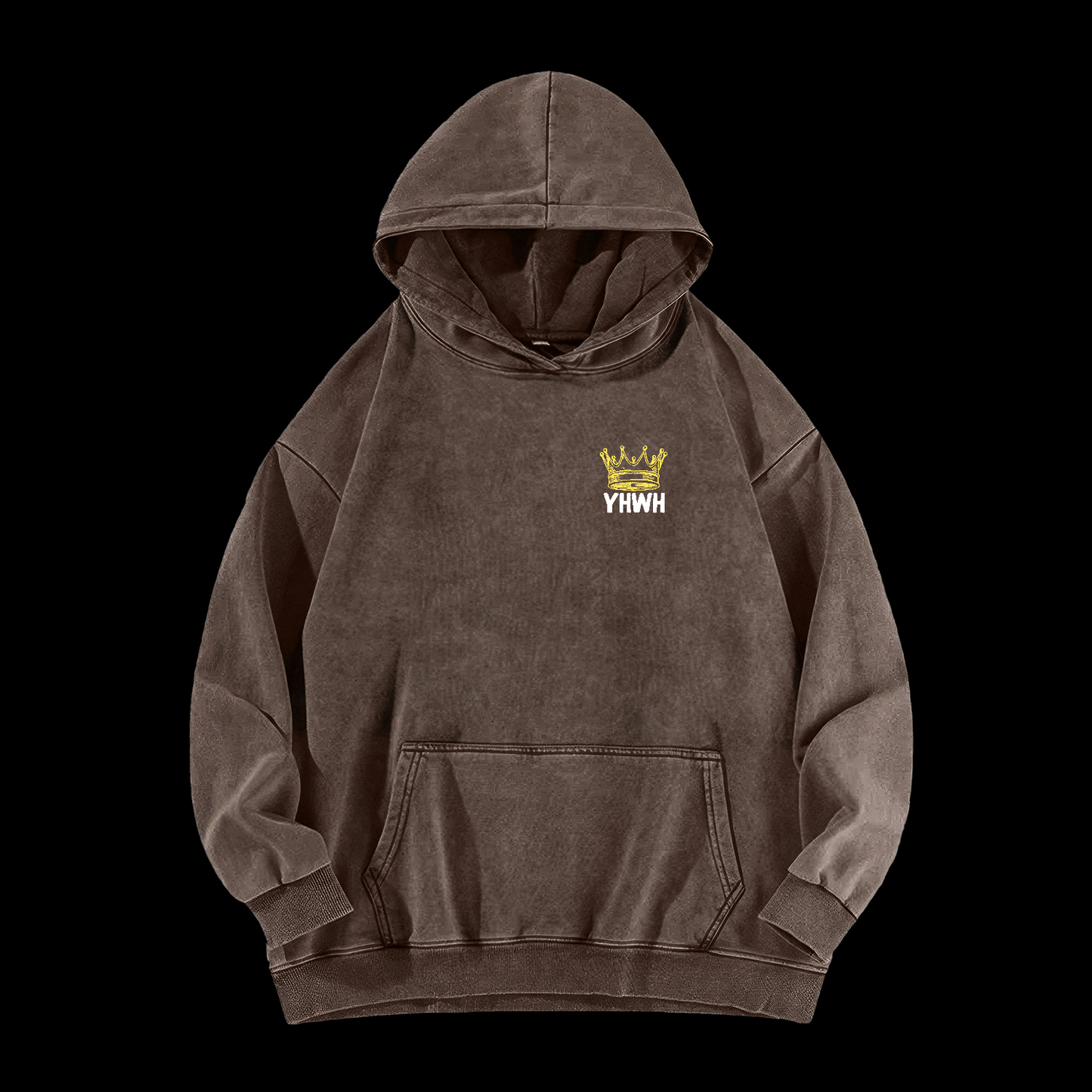 Yhwh Not My Way Washed Hoodie