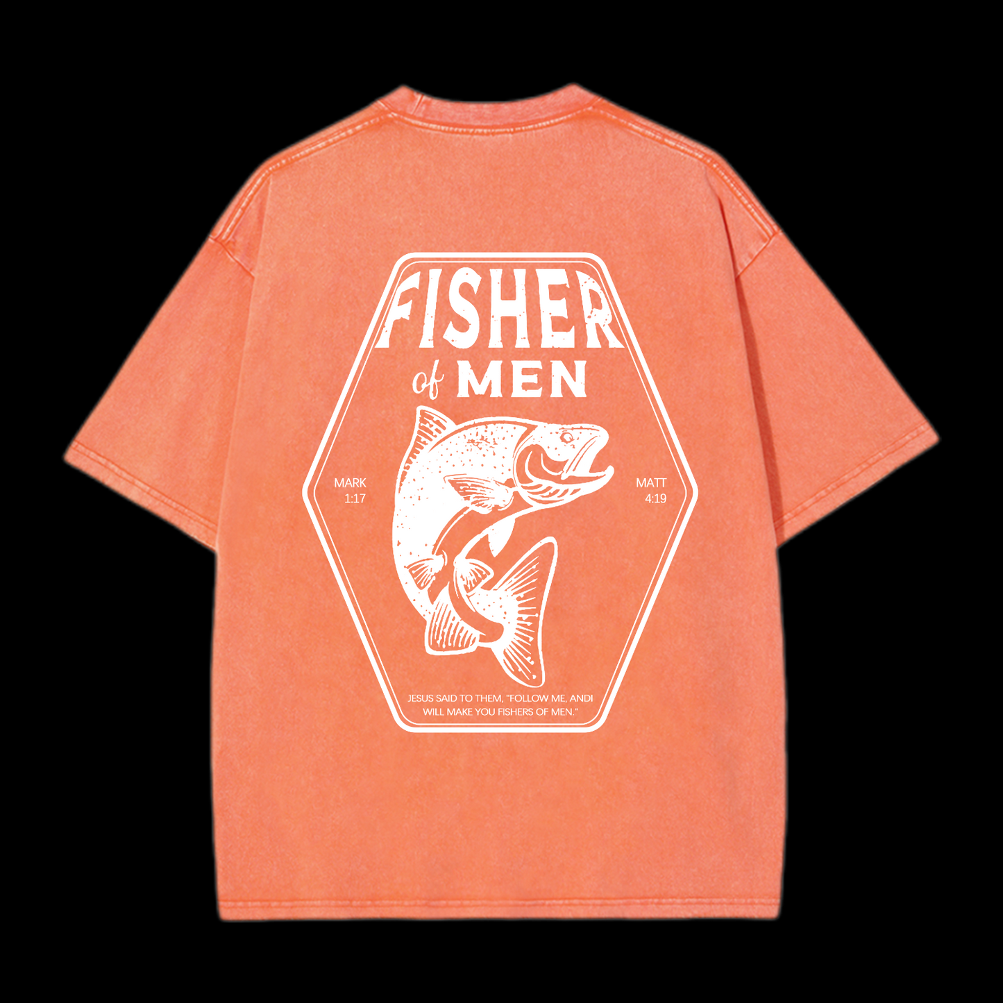 Fisher Of Men Washed T-Shirt