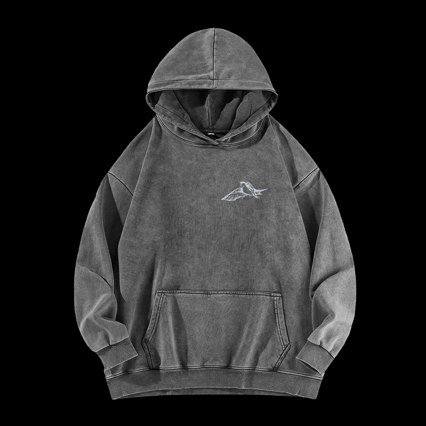 Look At The Birds Of The Air Washed Hoodie