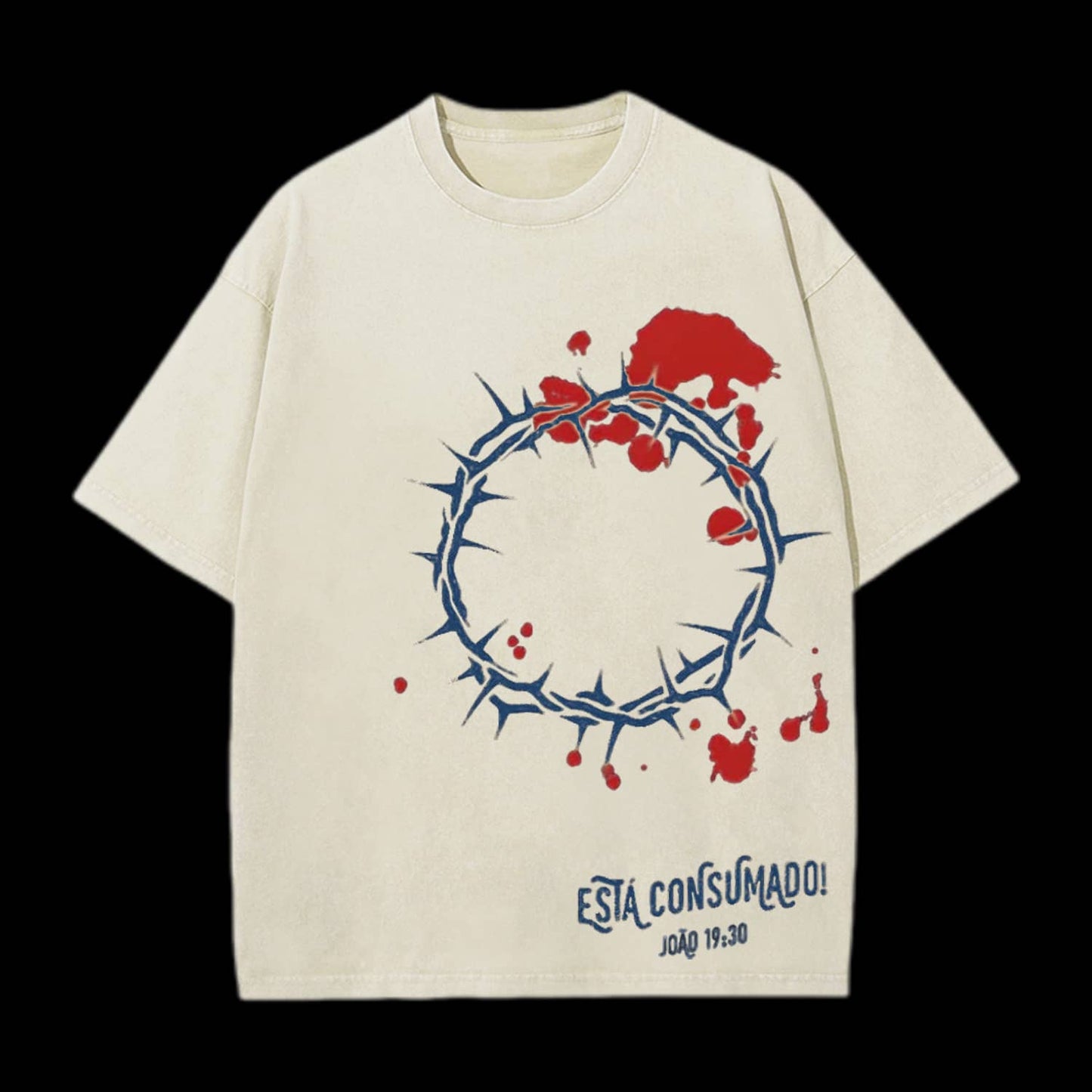 Está Consumado Unisex Washed Christian T-shirt