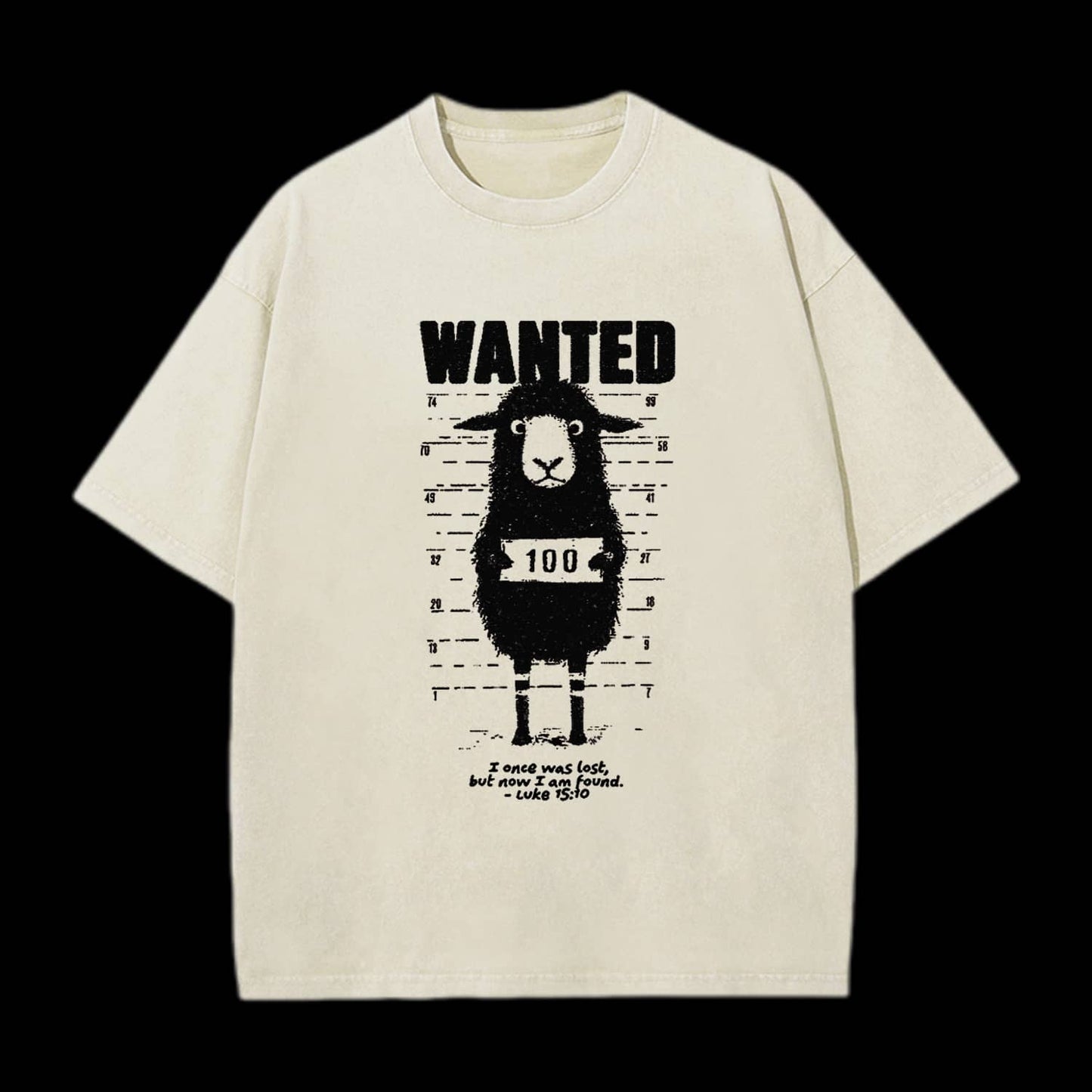 Now I Am Found Unisex Washed Christian T-shirt