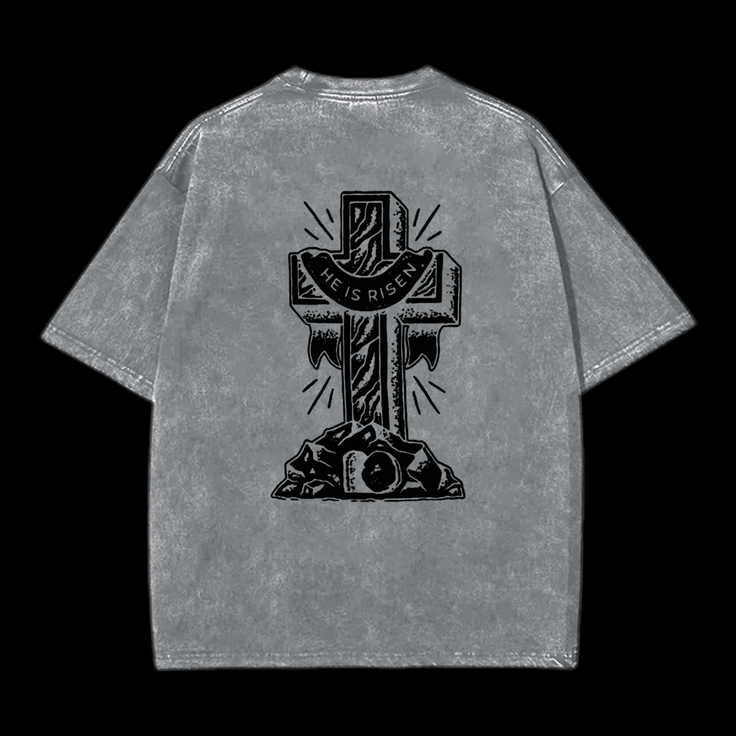 He Is Risen Printed Men's Tee