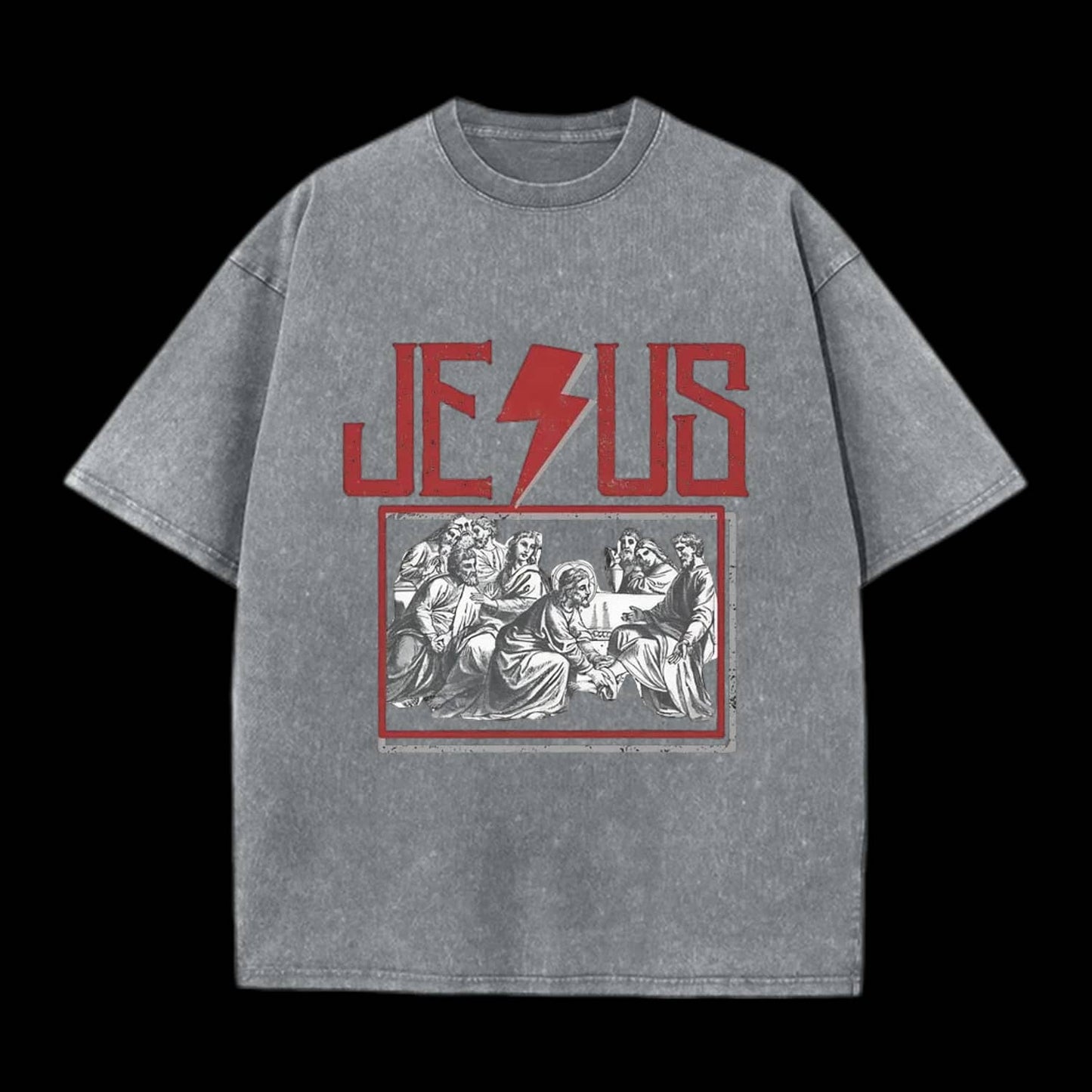 Jesus Christian Washed T-Shirt