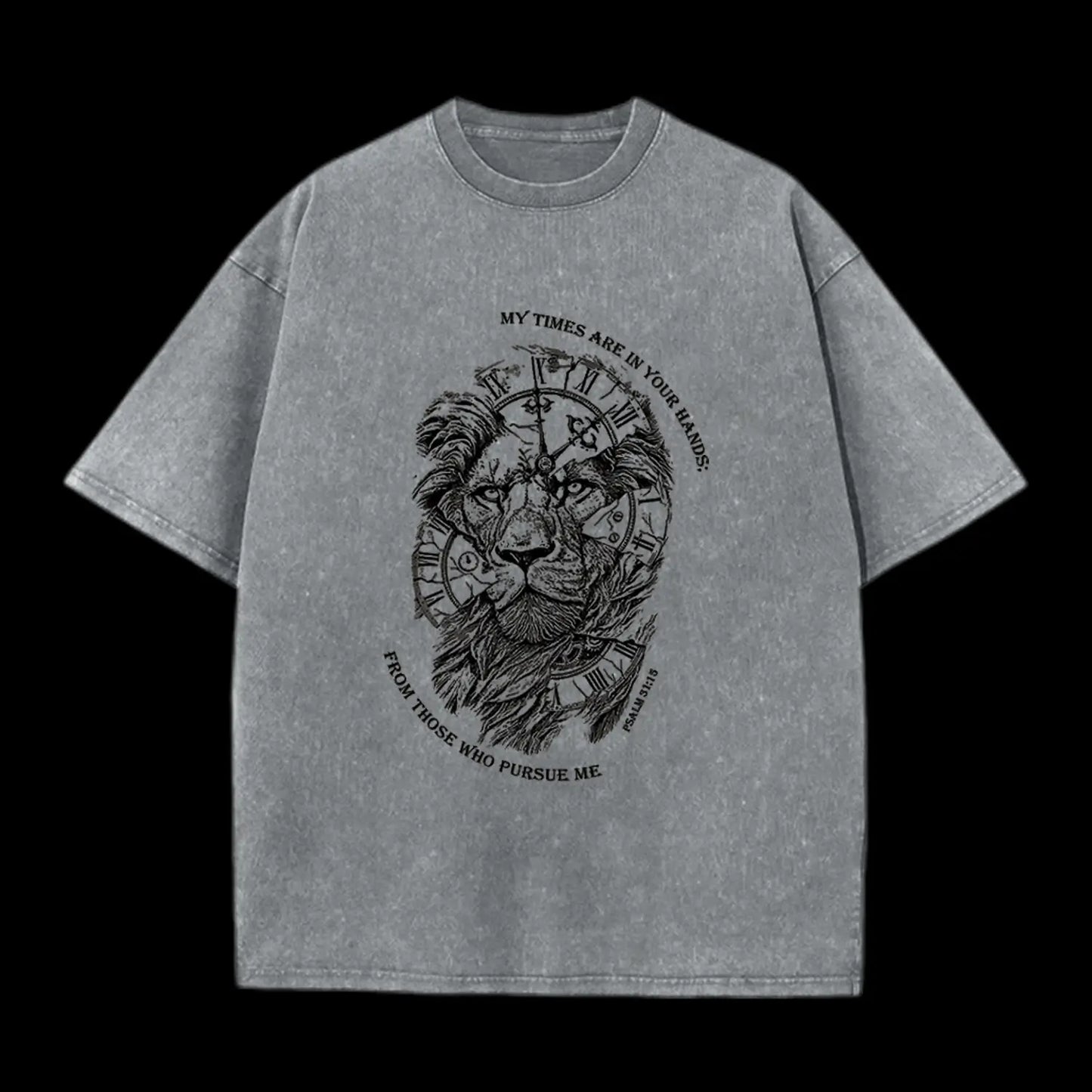 My Times Are In Your Hands Christian Washed T-Shirt
