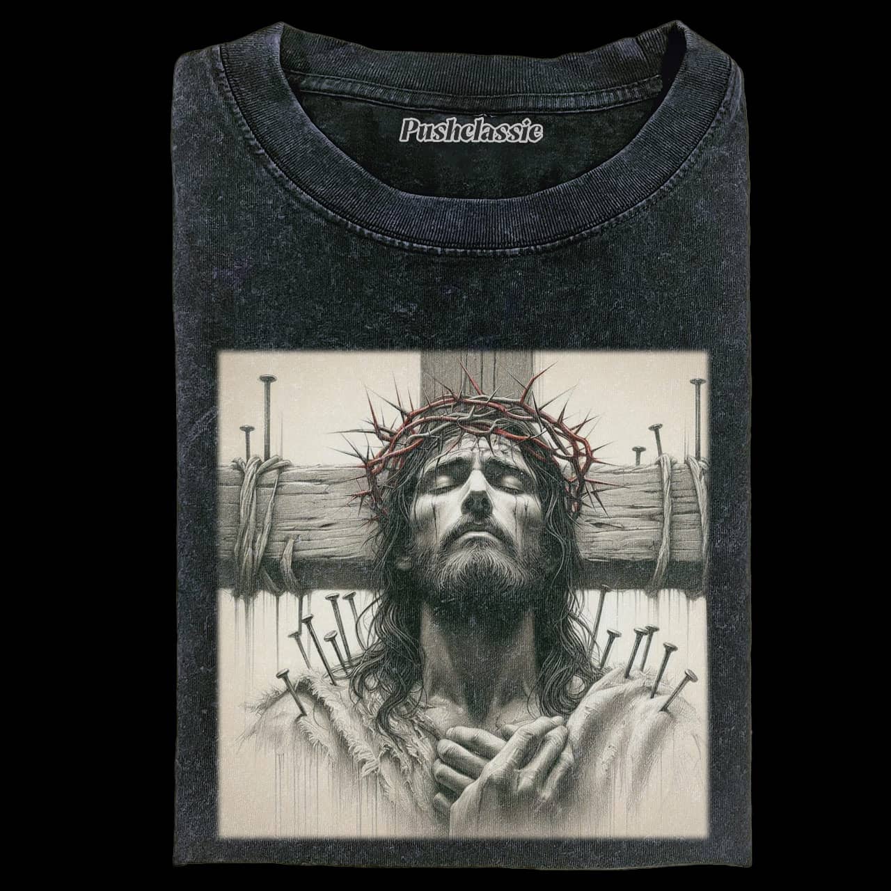 THE JESUS CHRIST WASHED T-SHIRT