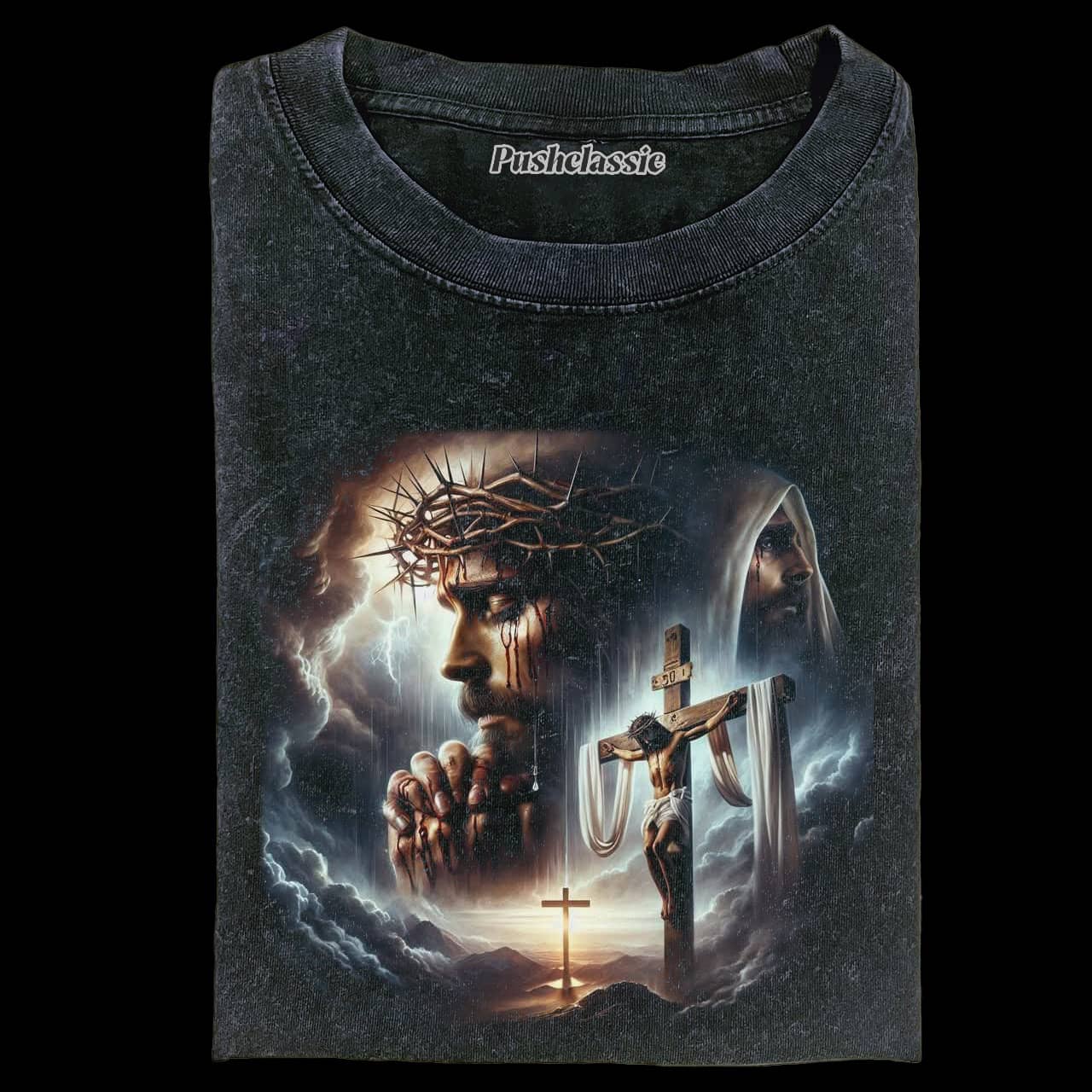 THE JESUS CHRIST WASHED T-SHIRT