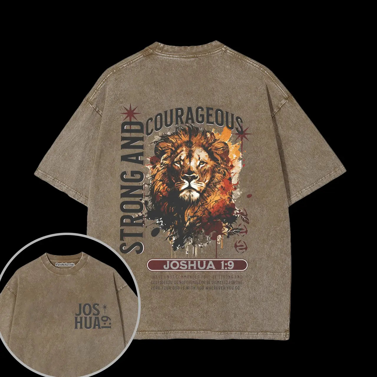 THE JOSHUA 1-9 CHRISTIAN T-SHIRT
