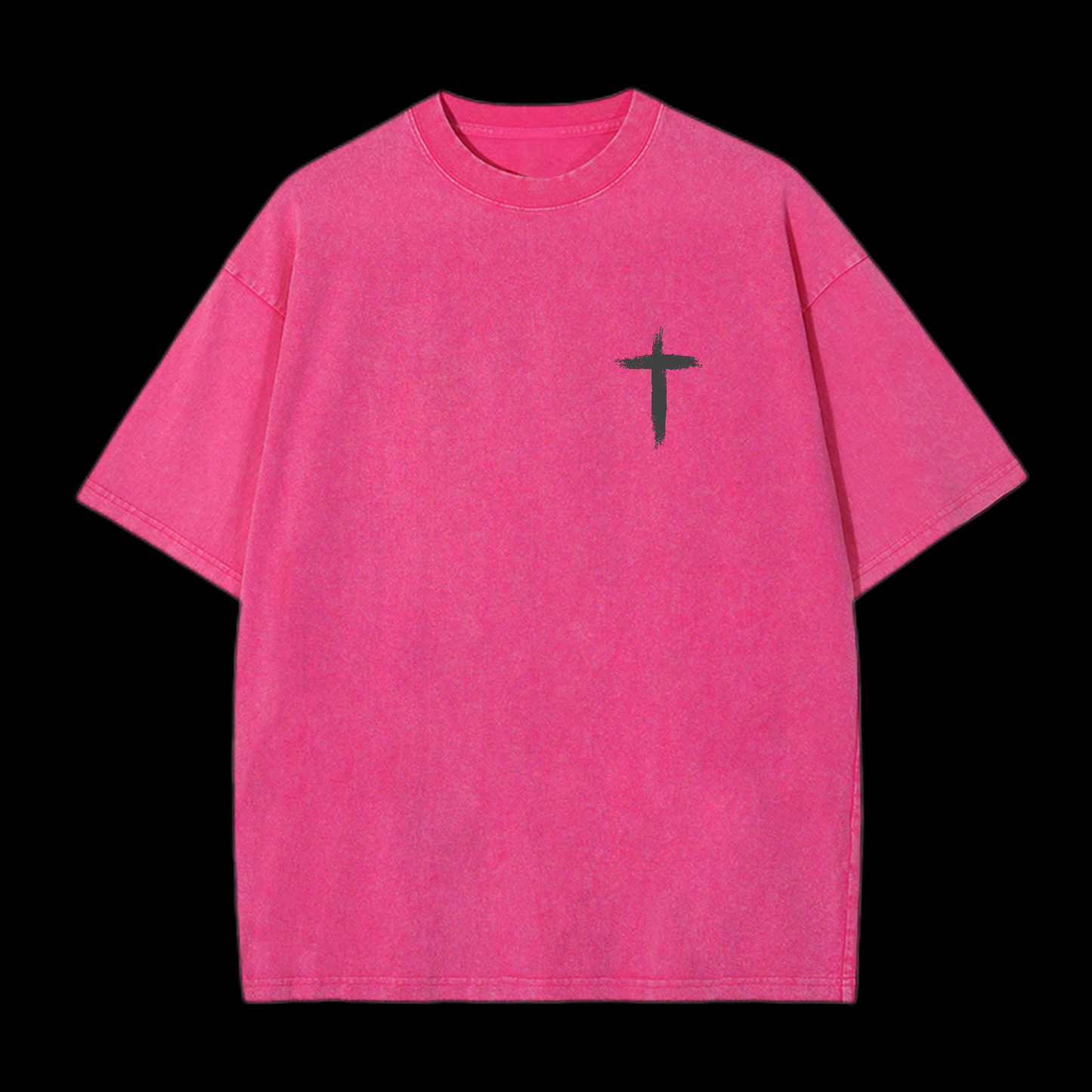 I Live For Him Washed T-Shirt